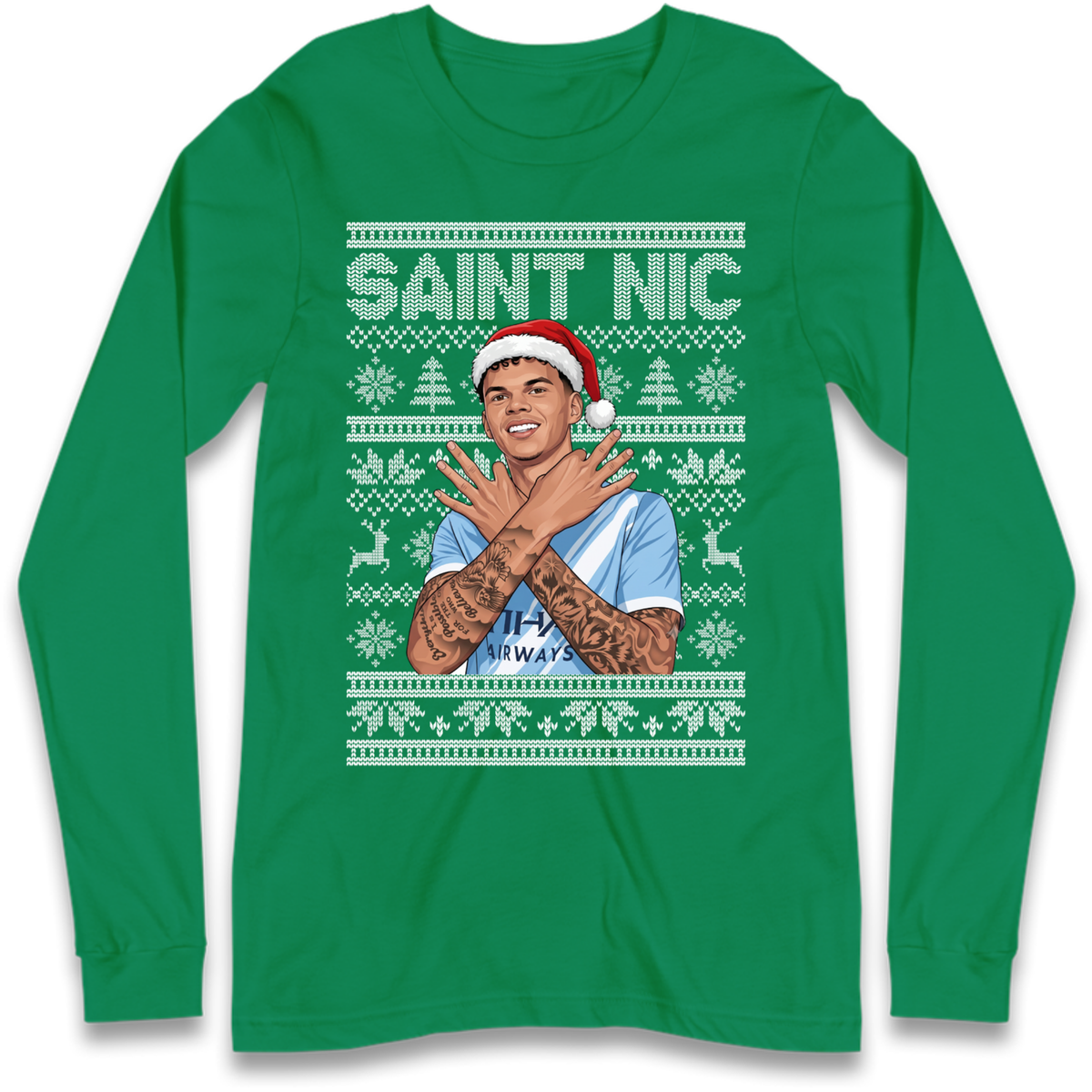 Saint Nic Long Sleeve T-Shirt