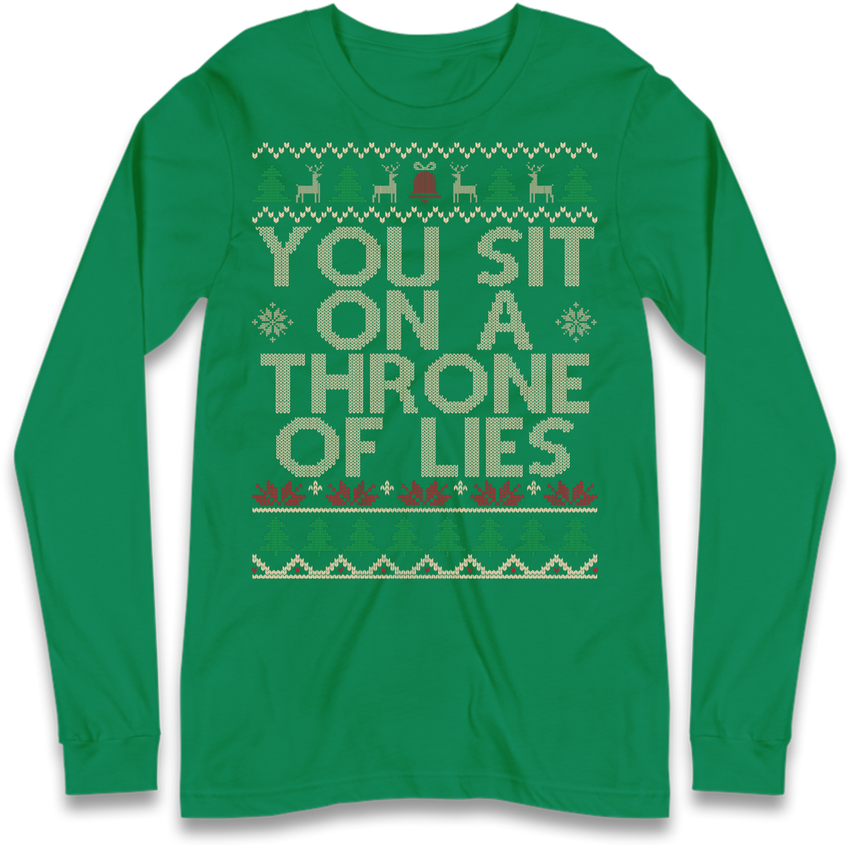 Throne Of Lies Christmas Long Sleeve T-Shirt
