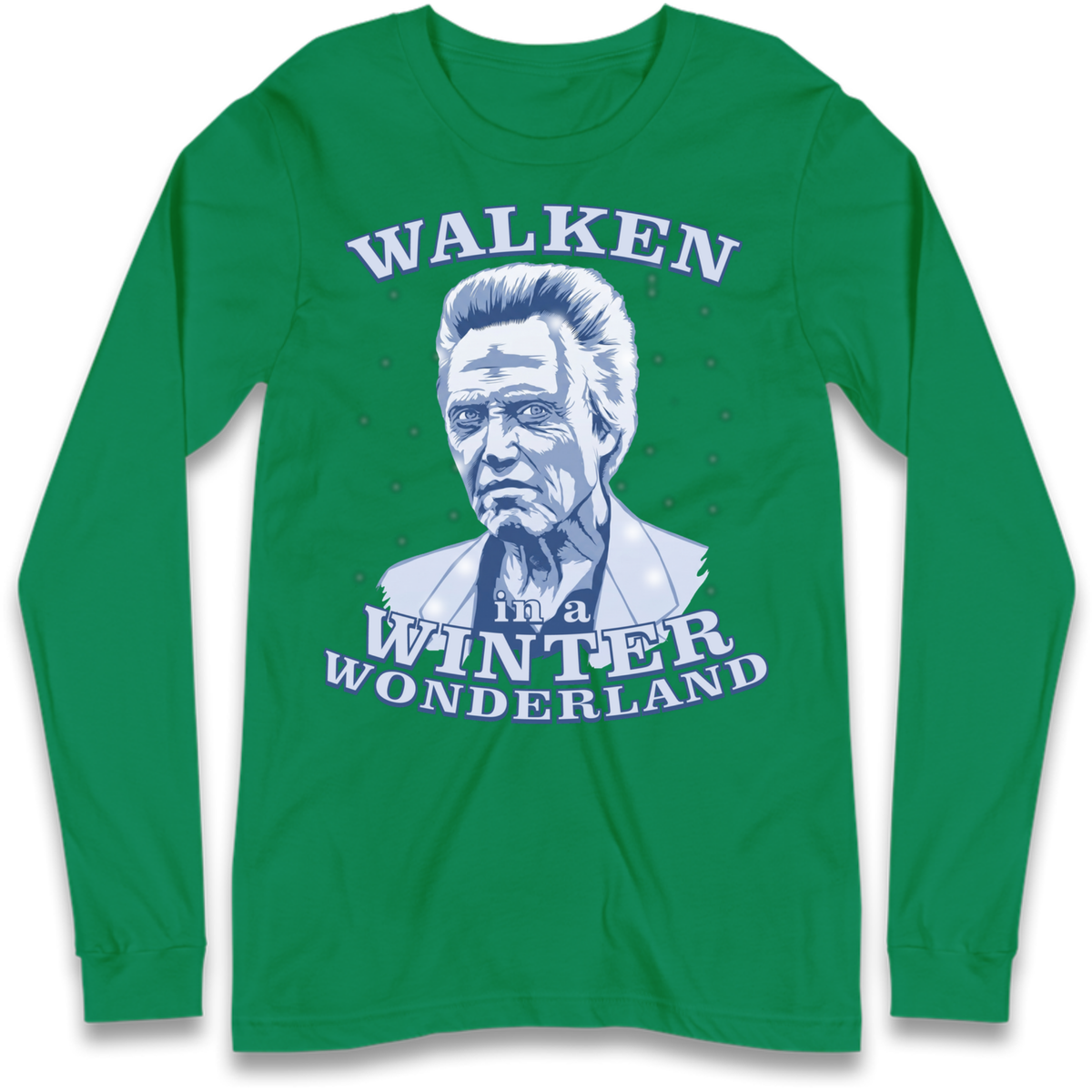 Christopher Walken Christmas Long Sleeve T-Shirt