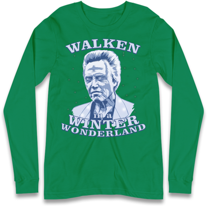 Christopher Walken Christmas Long Sleeve T-Shirt