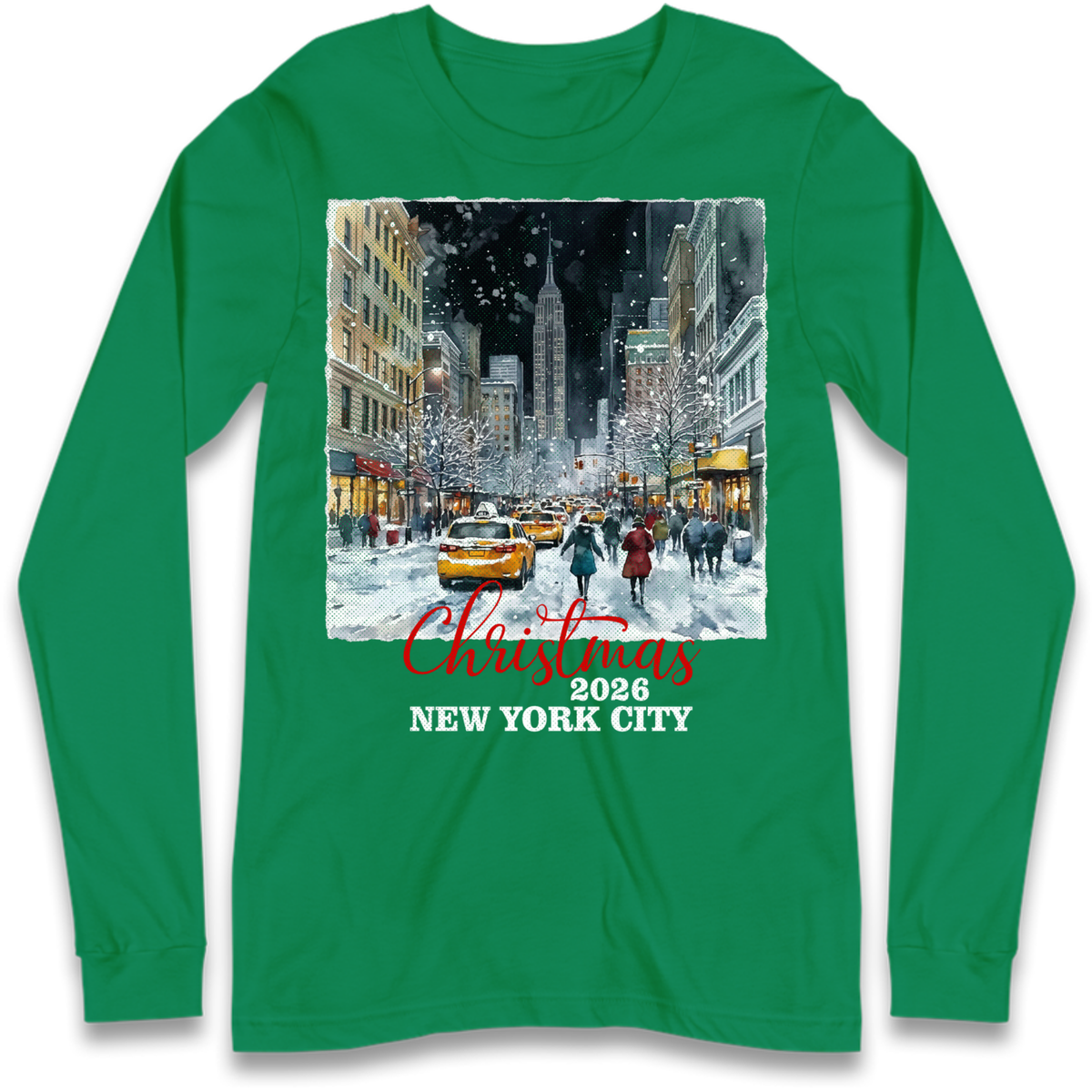 New York Winter Gift Long Sleeve T-Shirt