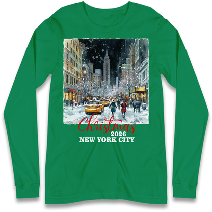 New York Winter Gift Long Sleeve T-Shirt