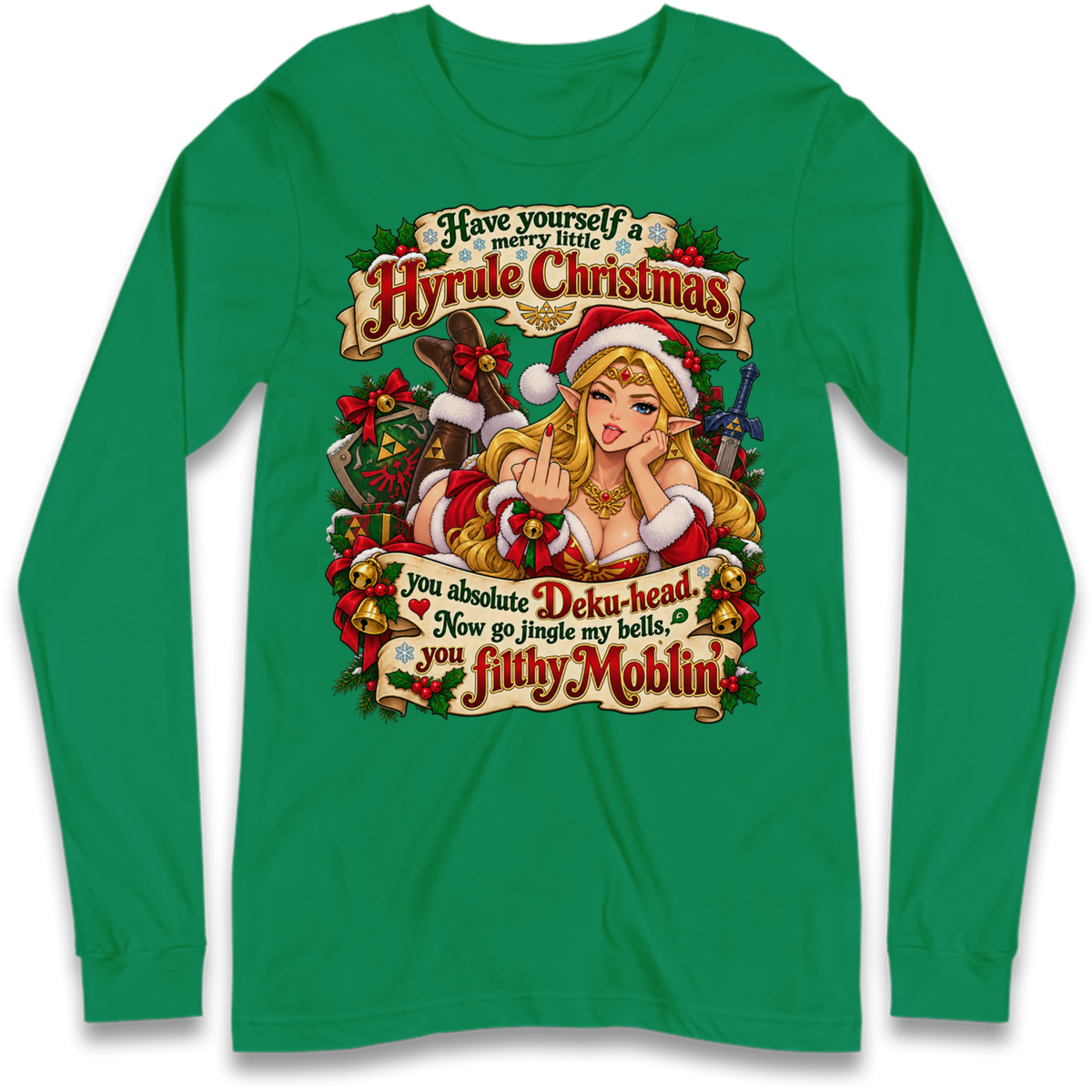 Zelda Christmas Long Sleeve T-Shirt