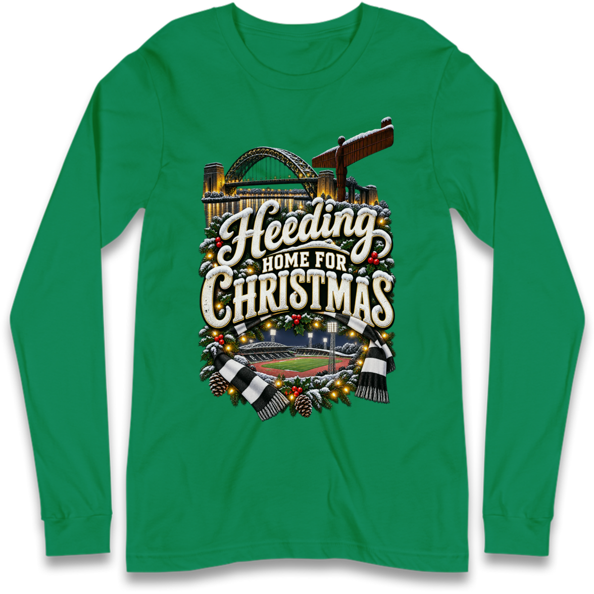 Gateshead Christmas Long Sleeve T-Shirt