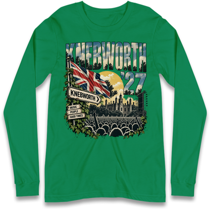 Oasis Knebworth Live '27 Long Sleeve T-Shirt