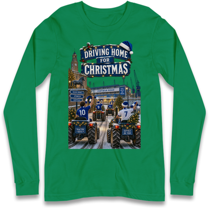 Ipswich Town Christmas Long Sleeve T-Shirt