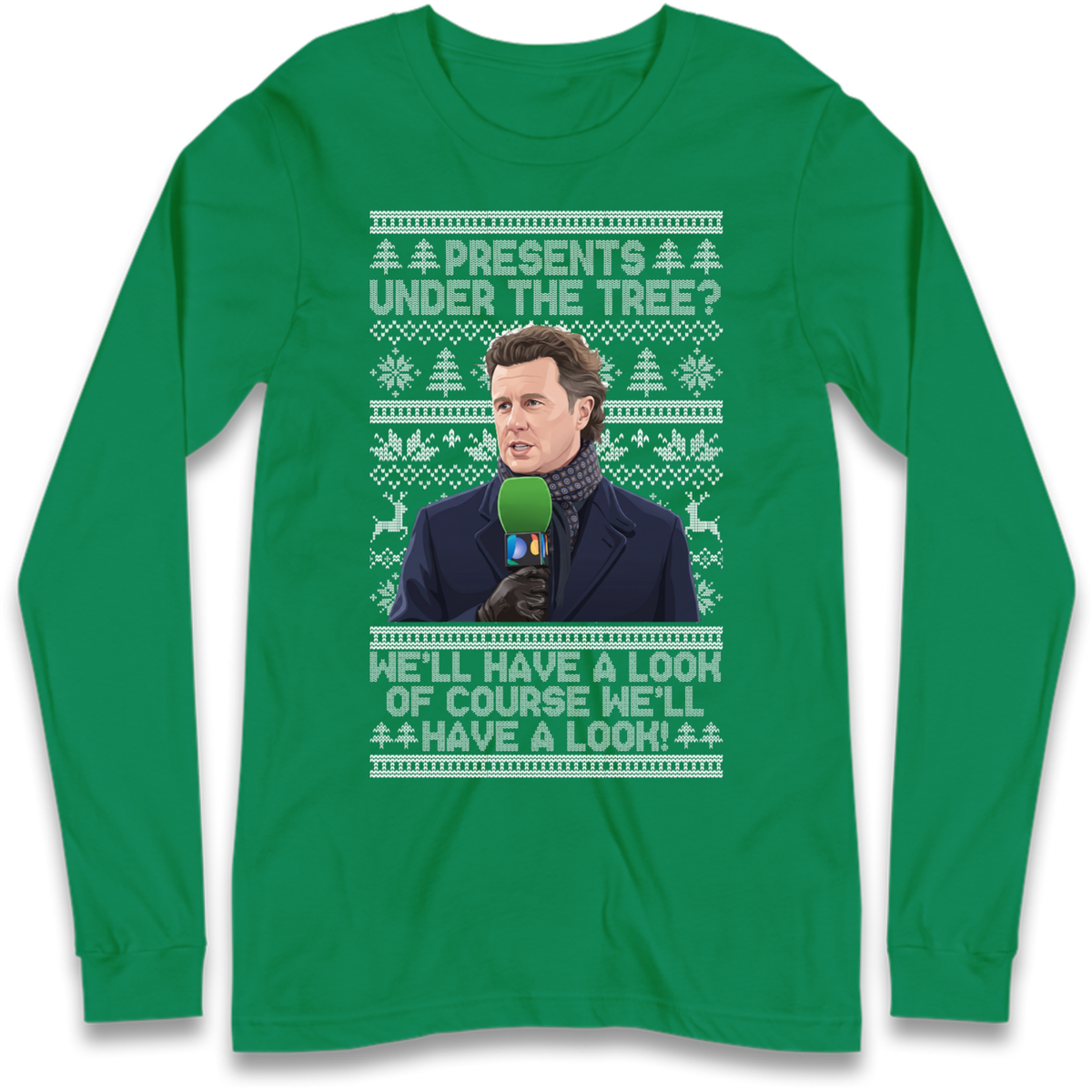 Steve Mcmanaman Christmas Long Sleeve T-Shirt
