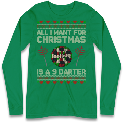 Festive Darts Outfit Long Sleeve T-Shirt