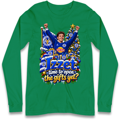 Leicester City Football Christmas Long Sleeve T-Shirt