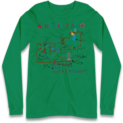 home alone battle plan Long Sleeve T-Shirt