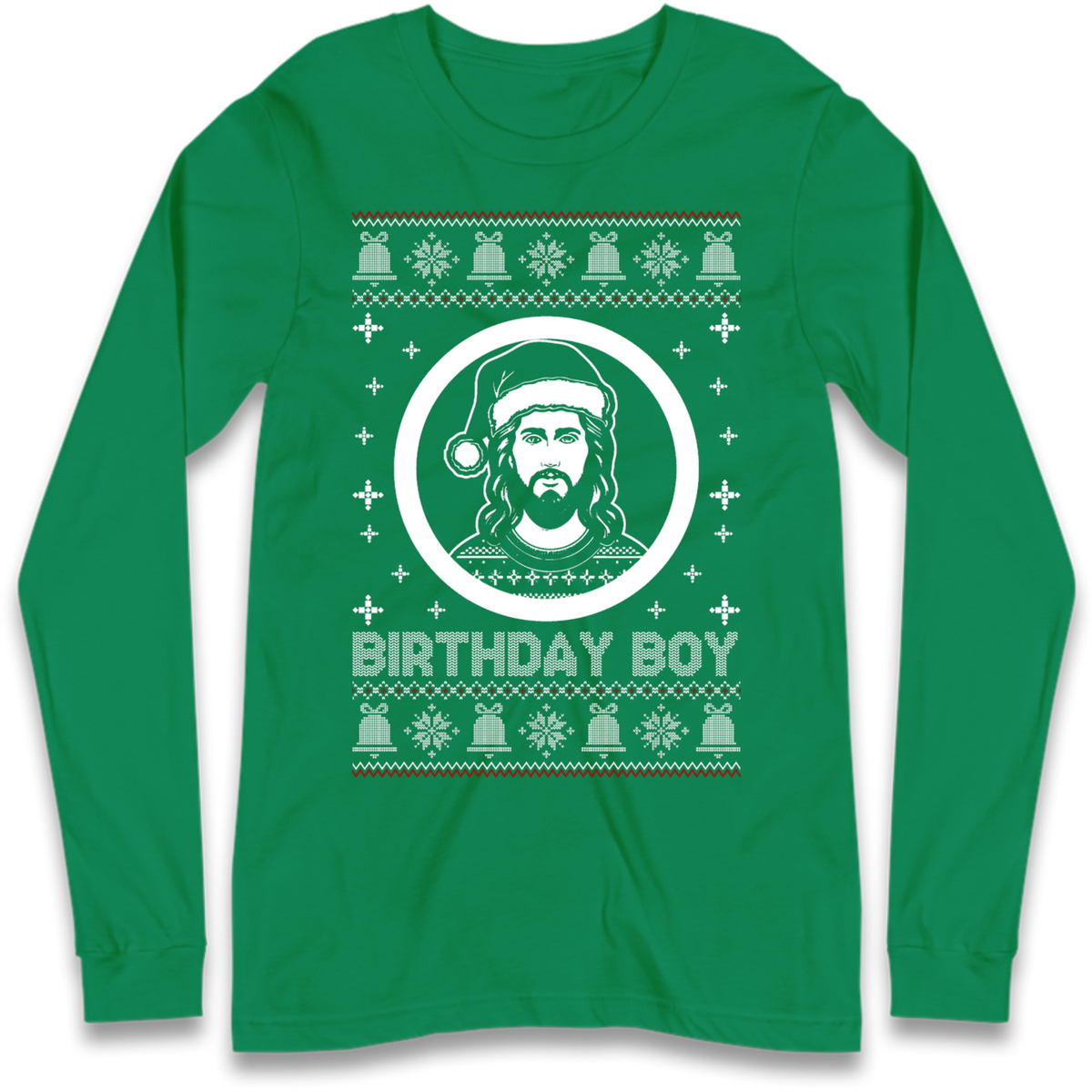 Jesus Birthday Christmas Long Sleeve T-Shirt