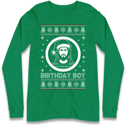 Jesus Birthday Christmas Long Sleeve T-Shirt