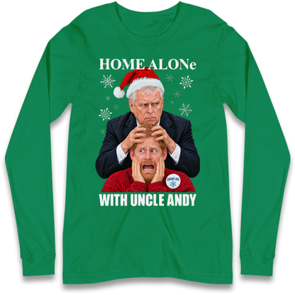 Home Alone Prince Harry Andrew Christmas Long Sleeve T-Shirt