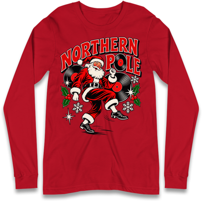 Northern Soul Christmas Long Sleeve T-Shirt