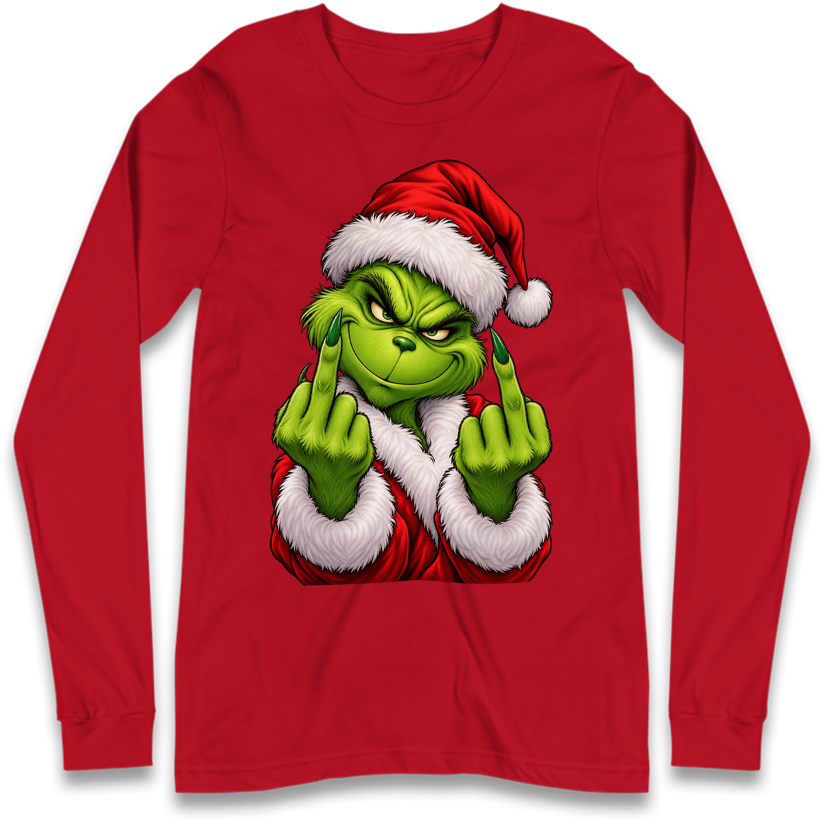 The Grinch Christmas Long Sleeve T-Shirt