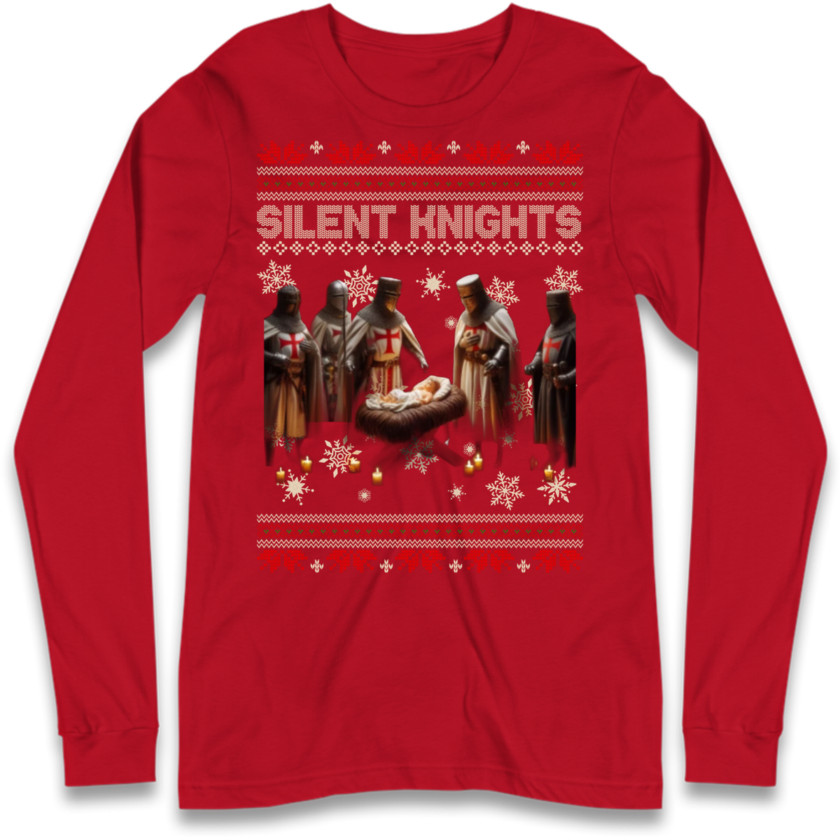 Silent Knights Gift Long Sleeve T-Shirt
