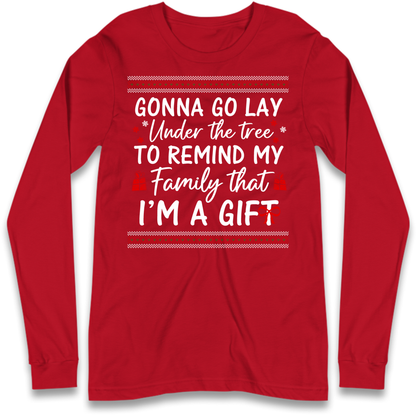 family festive humour Long Sleeve T-Shirt