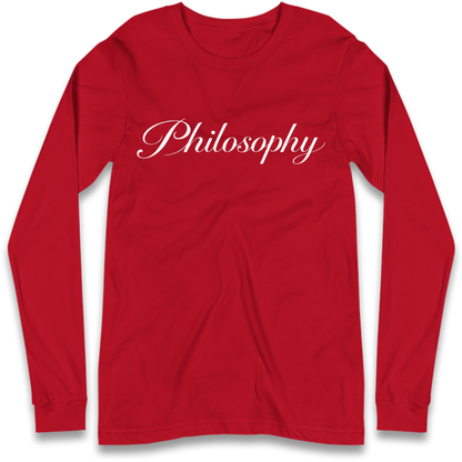 Isa Briones Dr Trinity Santos The Pitt Philosophy Long Sleeve T-Shirt