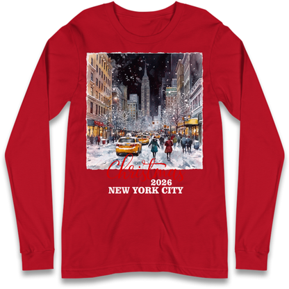 New York Winter Gift Long Sleeve T-Shirt