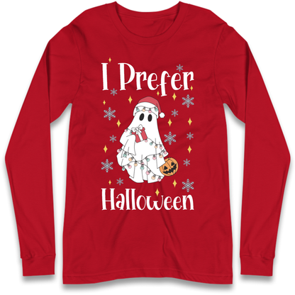Halloween Christmas Crossover Long Sleeve T-Shirt