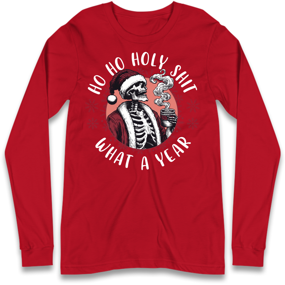 HO HO Holy Santa Long Sleeve T-Shirt