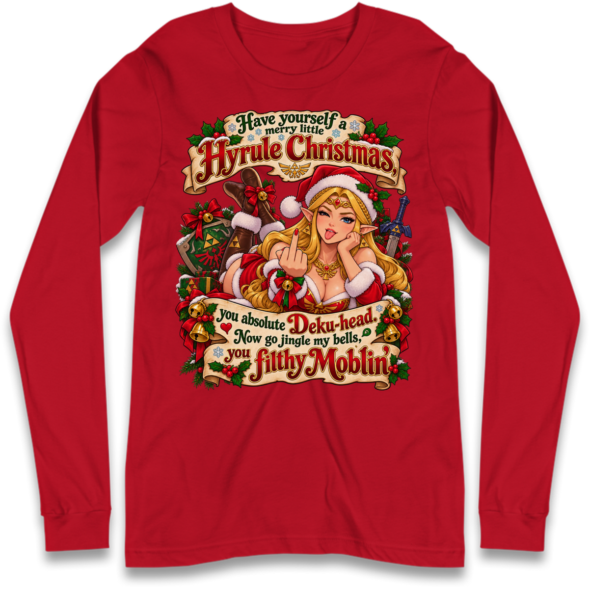 Zelda Christmas Long Sleeve T-Shirt