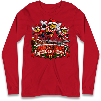 Brentford Football Christmas Long Sleeve T-Shirt