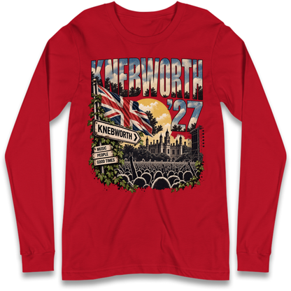 Oasis Knebworth Live '27 Long Sleeve T-Shirt