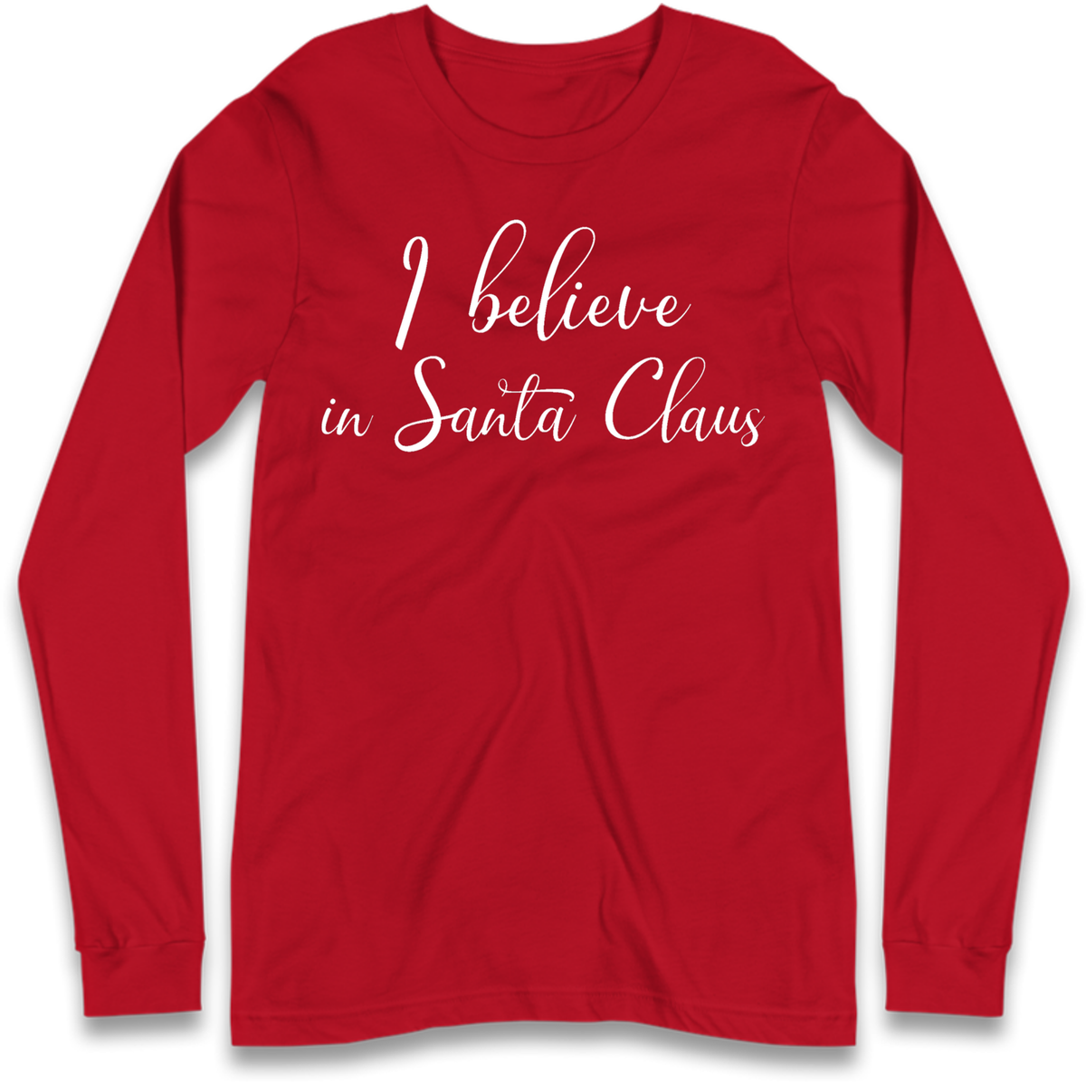Santa Faith Gift Long Sleeve T-Shirt