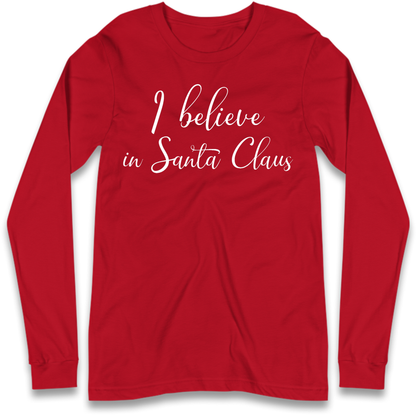 Santa Faith Gift Long Sleeve T-Shirt