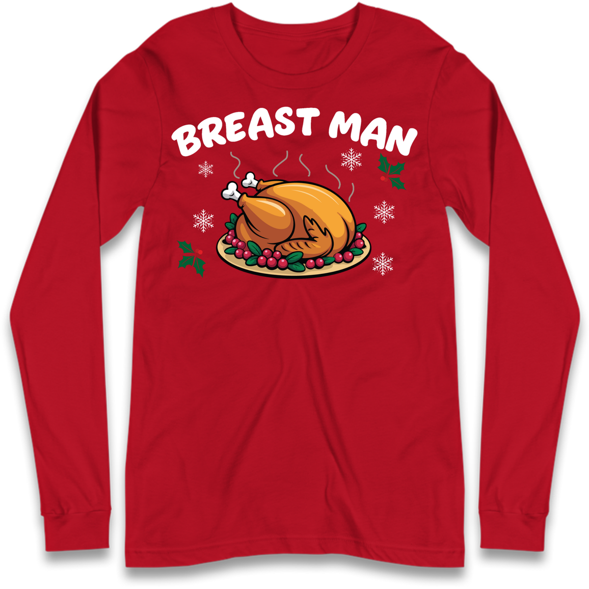 cheeky festive top Long Sleeve T-Shirt
