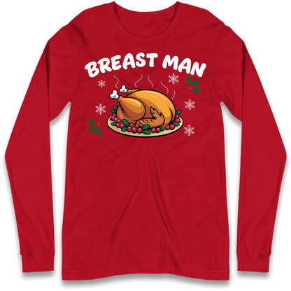 cheeky festive top Long Sleeve T-Shirt