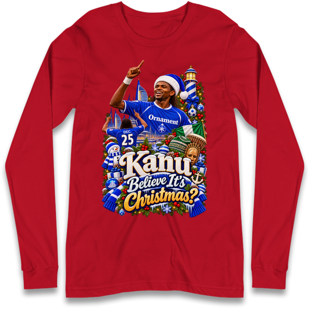 Portsmouth Christmas Long Sleeve T-Shirt