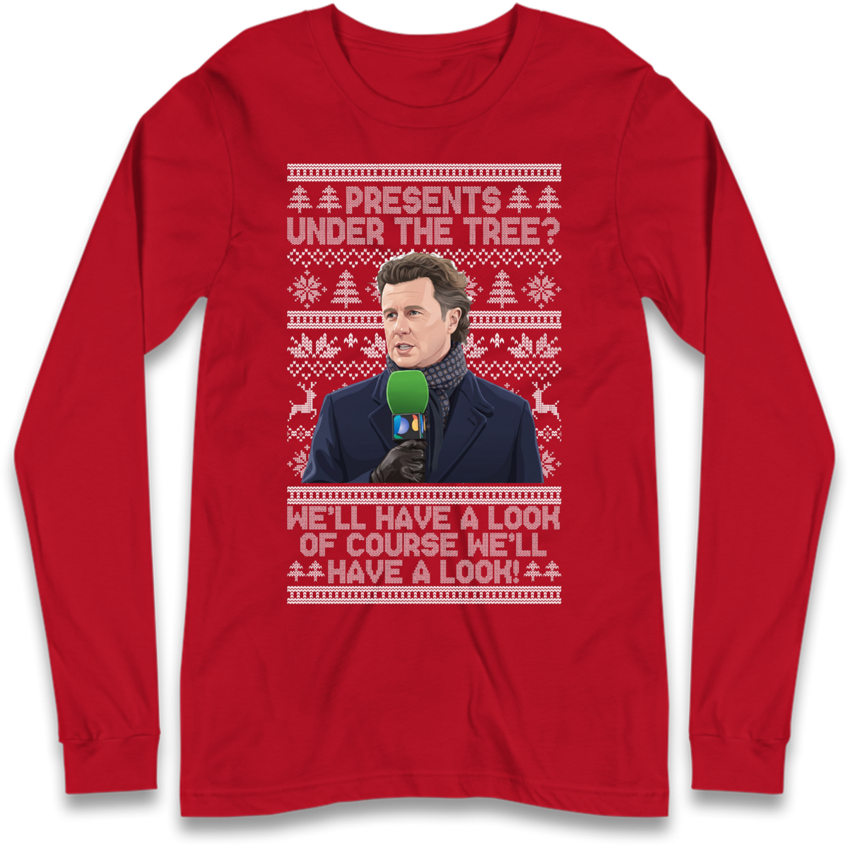 Steve Mcmanaman Christmas Long Sleeve T-Shirt