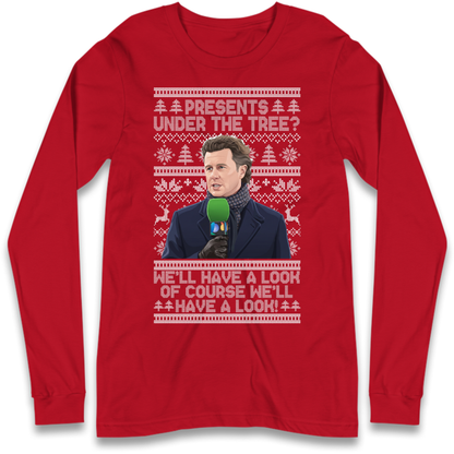 Steve Mcmanaman Christmas Long Sleeve T-Shirt