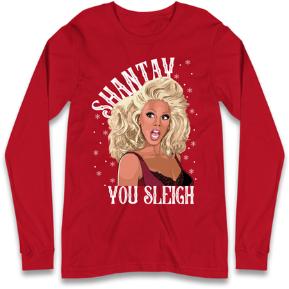 drag christmas clothing Long Sleeve T-Shirt