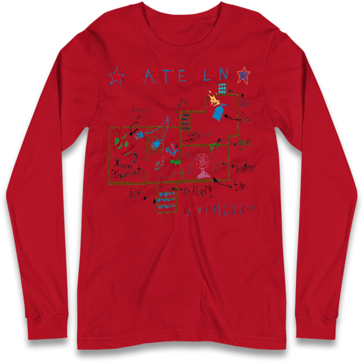 home alone battle plan Long Sleeve T-Shirt