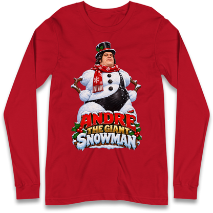 Andre The Giant Christmas Long Sleeve T-Shirt