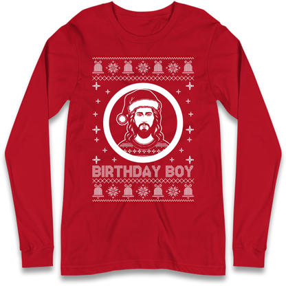 Jesus Birthday Christmas Long Sleeve T-Shirt
