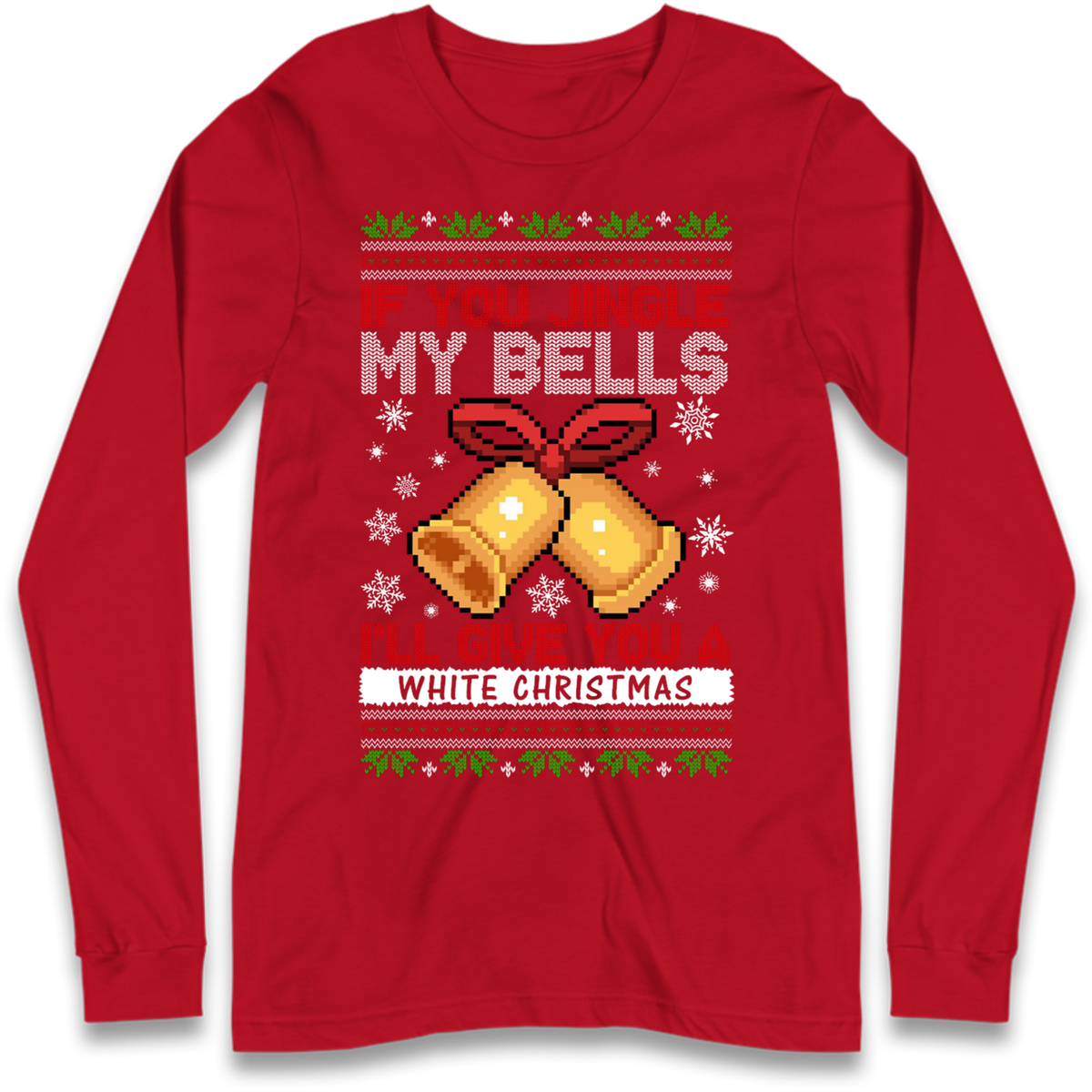 Bell Slogan Clothing Long Sleeve T-Shirt