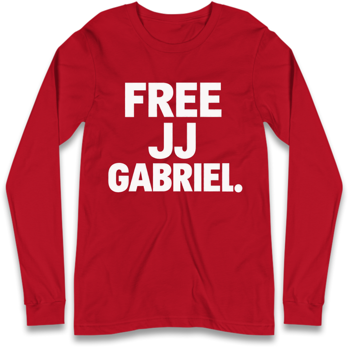 Free JJ Gabriel Leaving Man Utd Long Sleeve T-Shirt