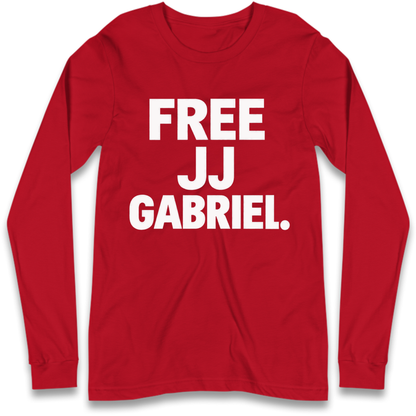 Free JJ Gabriel Leaving Man Utd Long Sleeve T-Shirt