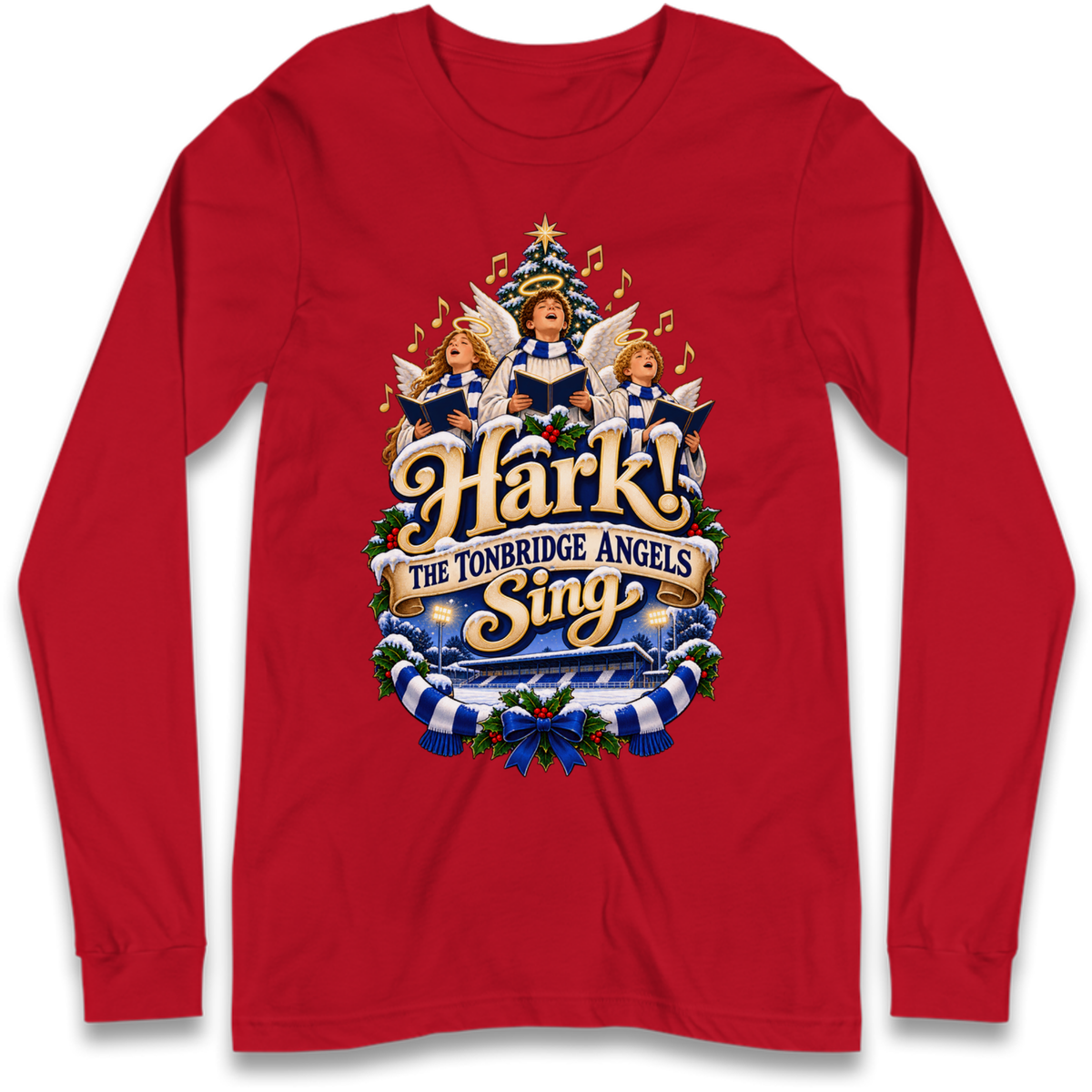 Tonbridge Angels Christmas Long Sleeve T-Shirt