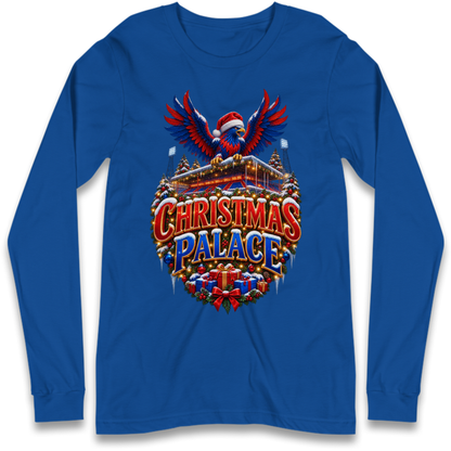 Crystal Palace Football Christmas Long Sleeve T-Shirt