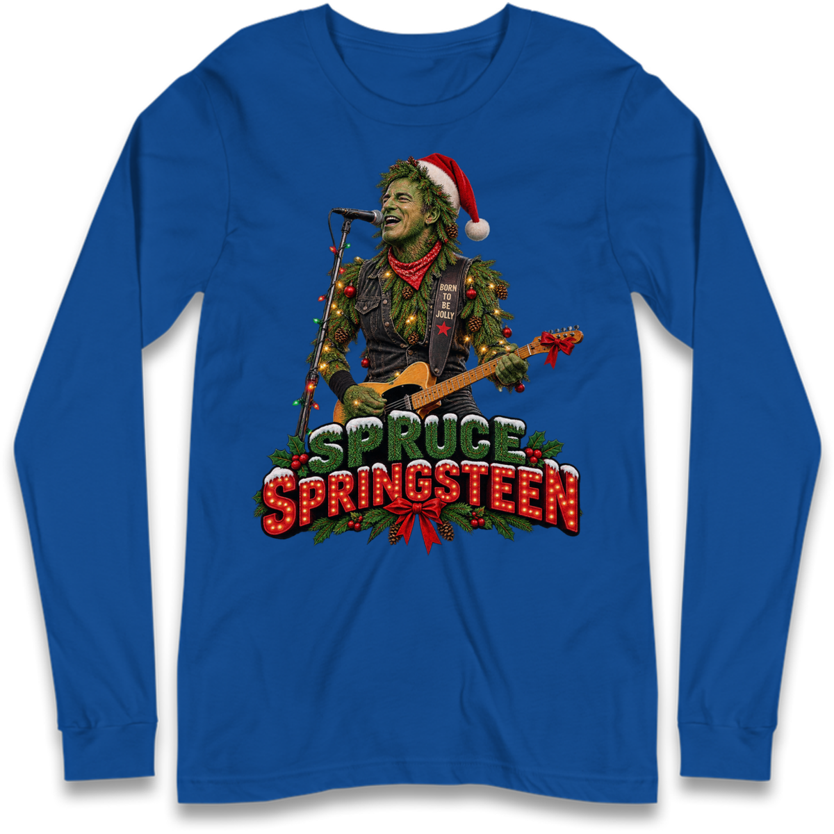 Bruce Springsteen Christmas Long Sleeve T-Shirt
