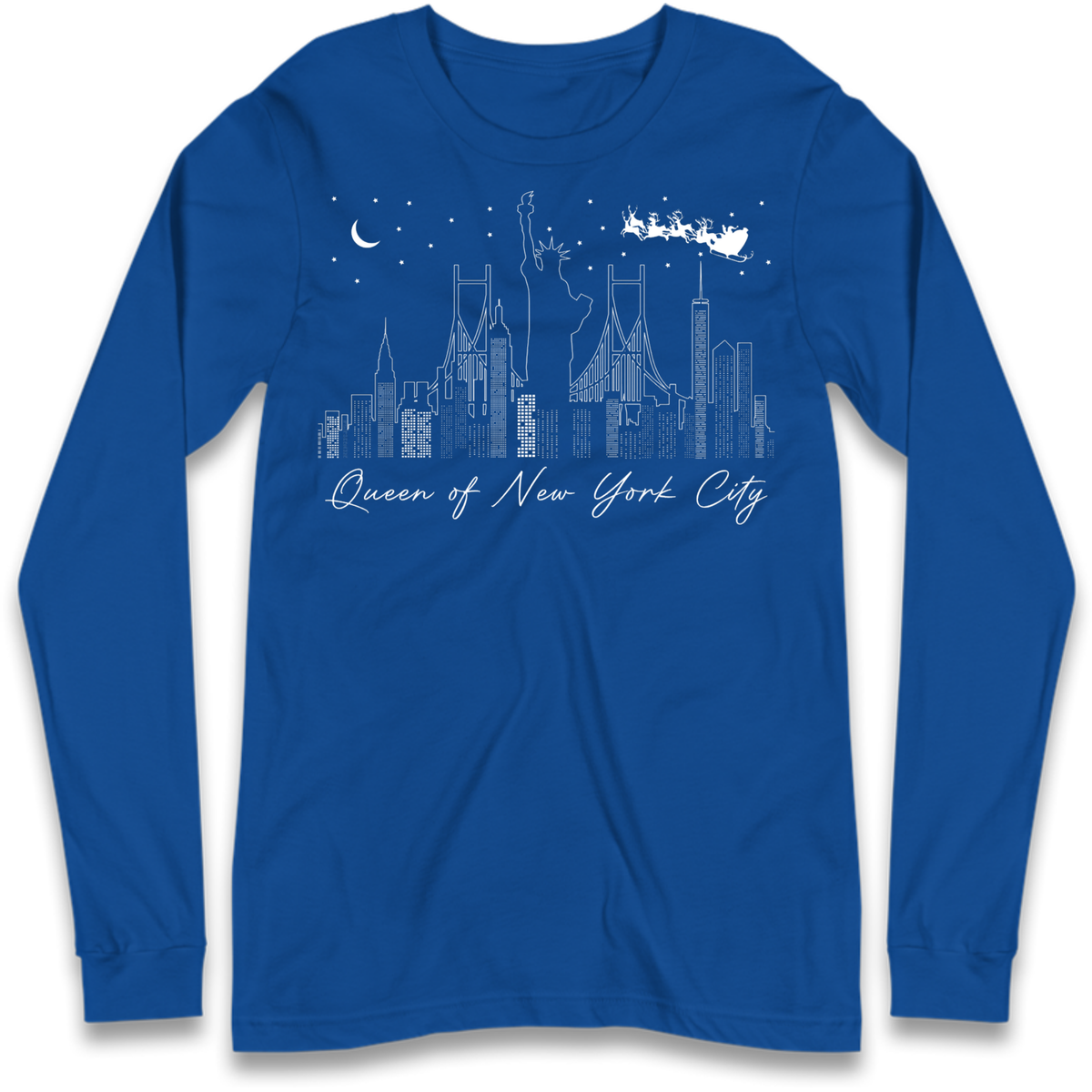 Queen Of New York City Long Sleeve T-Shirt