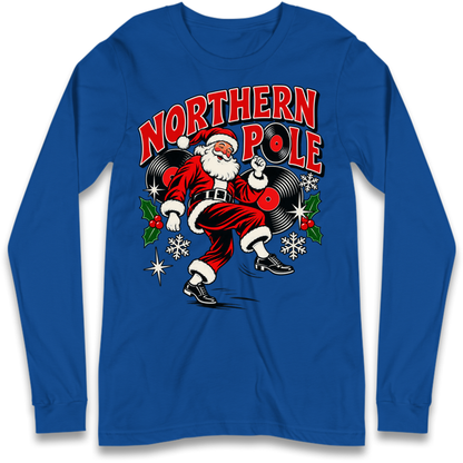 Northern Soul Christmas Long Sleeve T-Shirt