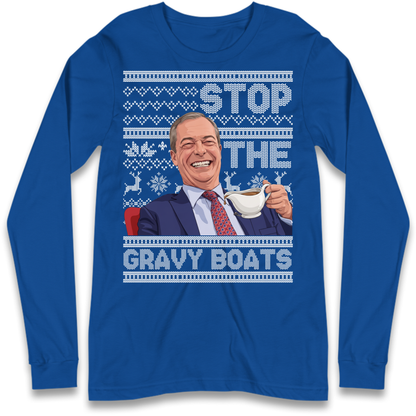 Satirical Festive Top Long Sleeve T-Shirt