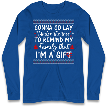 family festive humour Long Sleeve T-Shirt