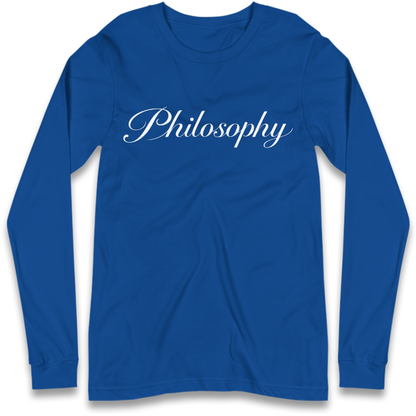 Isa Briones Dr Trinity Santos The Pitt Philosophy Long Sleeve T-Shirt